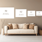 art size guides landscape