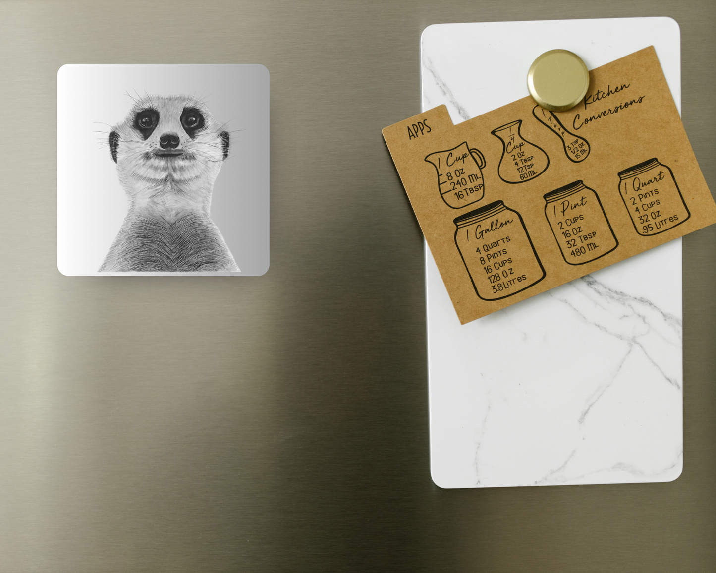 Meerkat Fridge Magnet