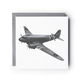 Vintage airplane illustration on a white background