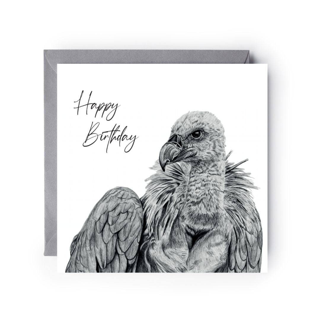Happy Birthday Vulture card