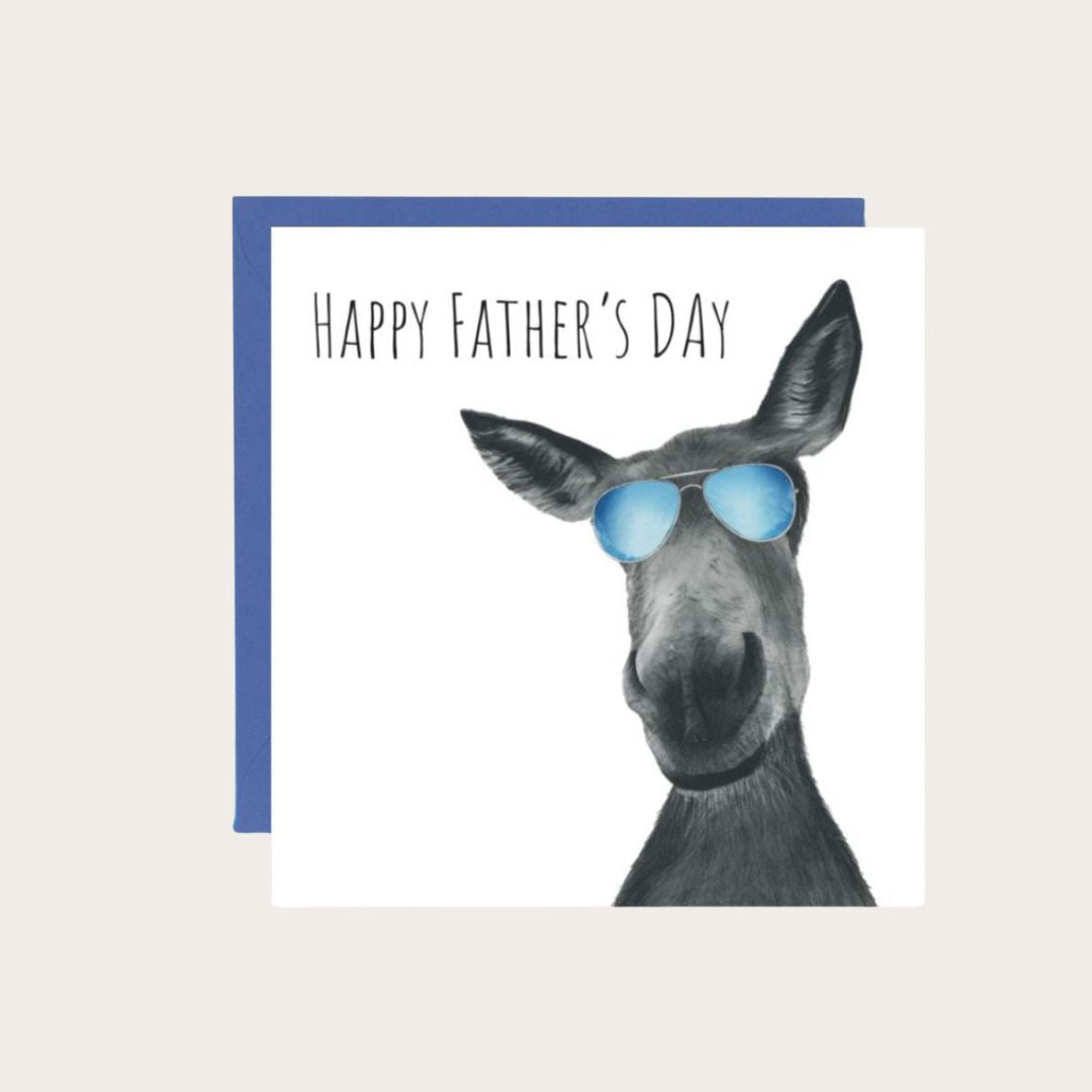 Donkey Father’s Day Card – Heartfelt and Whimsical Gift for Dad