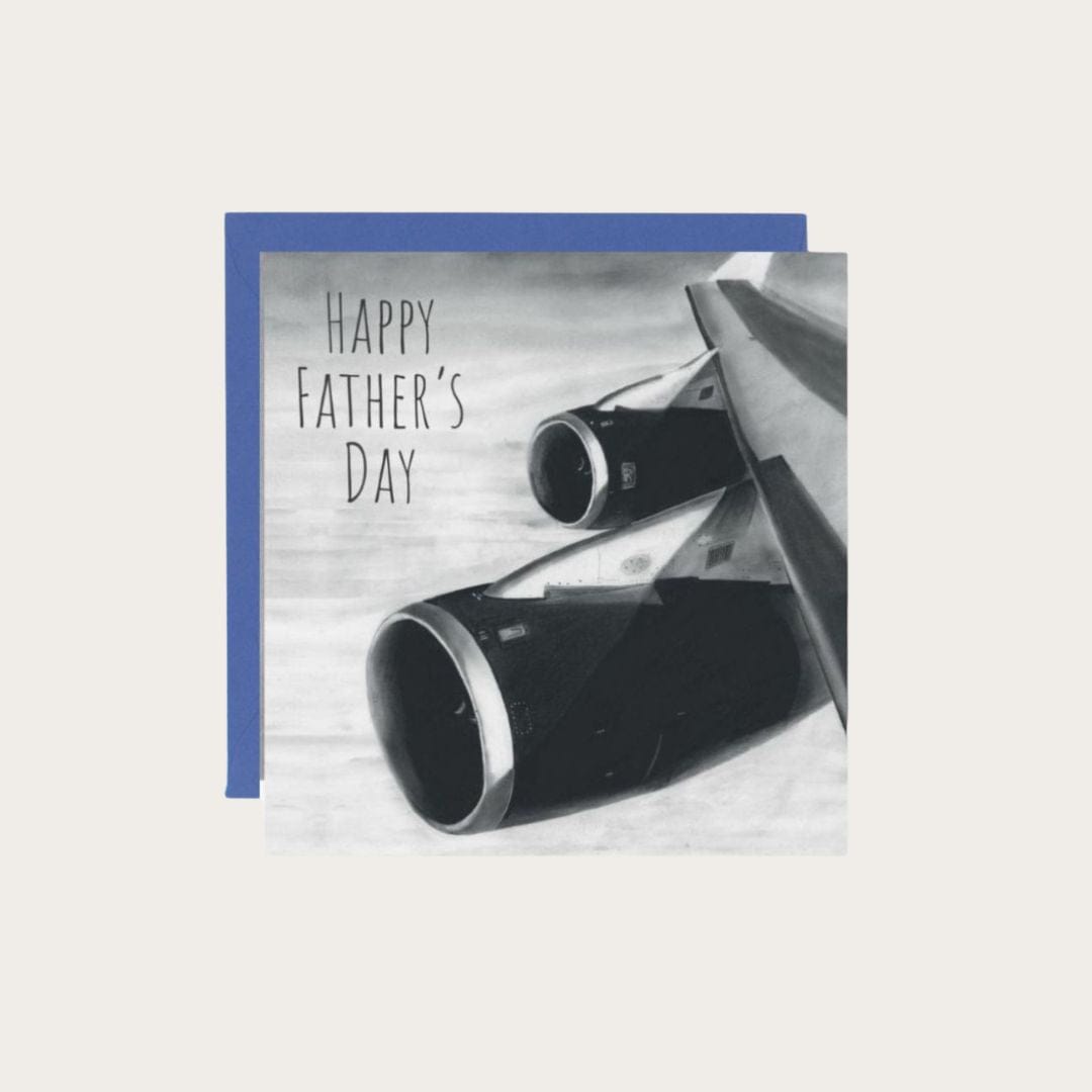 747 Aircraft Wing Father’s Day Card – A Unique Gift for Aviation Lovers