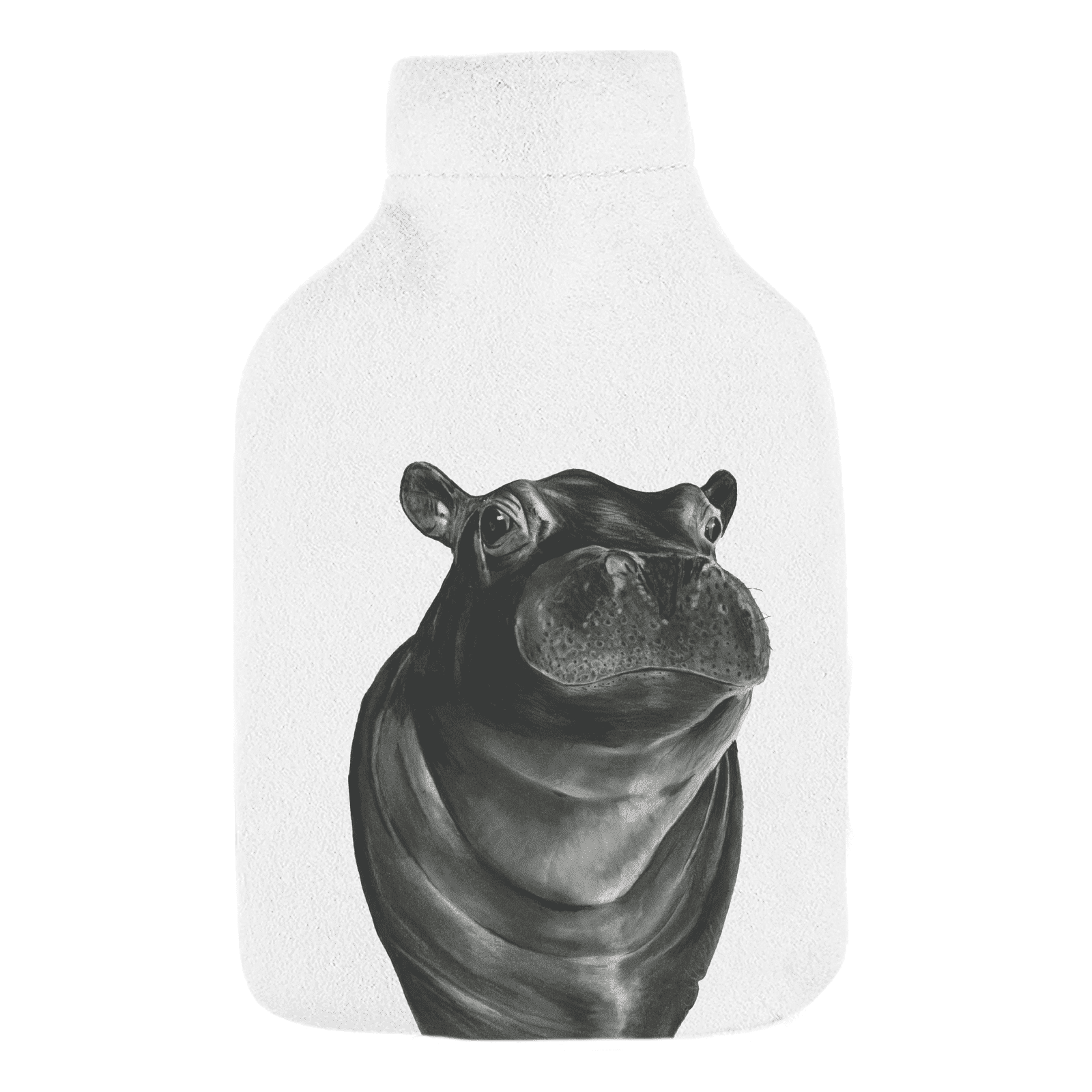 Hippo Hot Water Bottle From Libra Fine Arts 