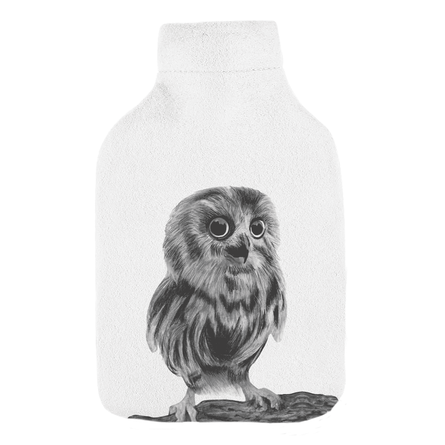 Owl Hot Water Bottle From Libra Fine Arts