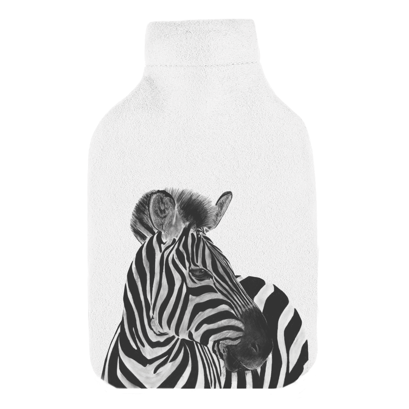 Zebra Hot Water Bottle From Libra Fine Arts
