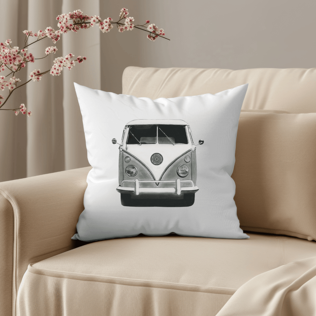 Faux Suede Camping Van Cushion