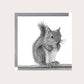 An exquisite greeting card showcasing Estelle the squirrel, lovingly illustrated in fine detail, making it an excellent choice for celebrating special occasions with wildlife aficionados.

