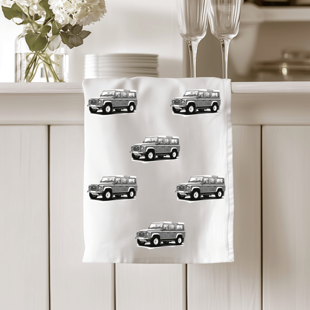 Land Rover Tea Towel