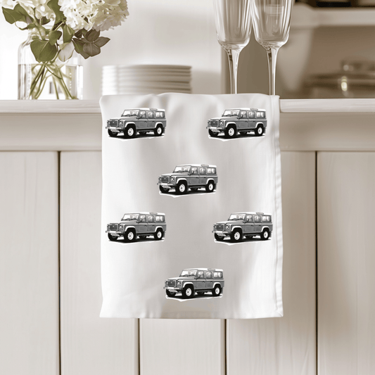 Land Rover Tea Towel