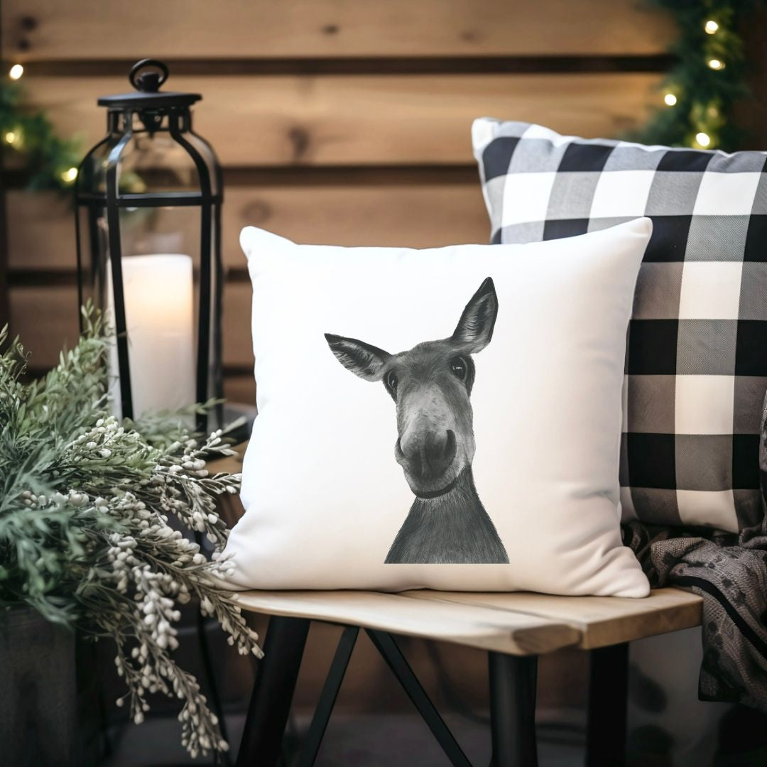 Donkey cushion from Libra Fine Arts