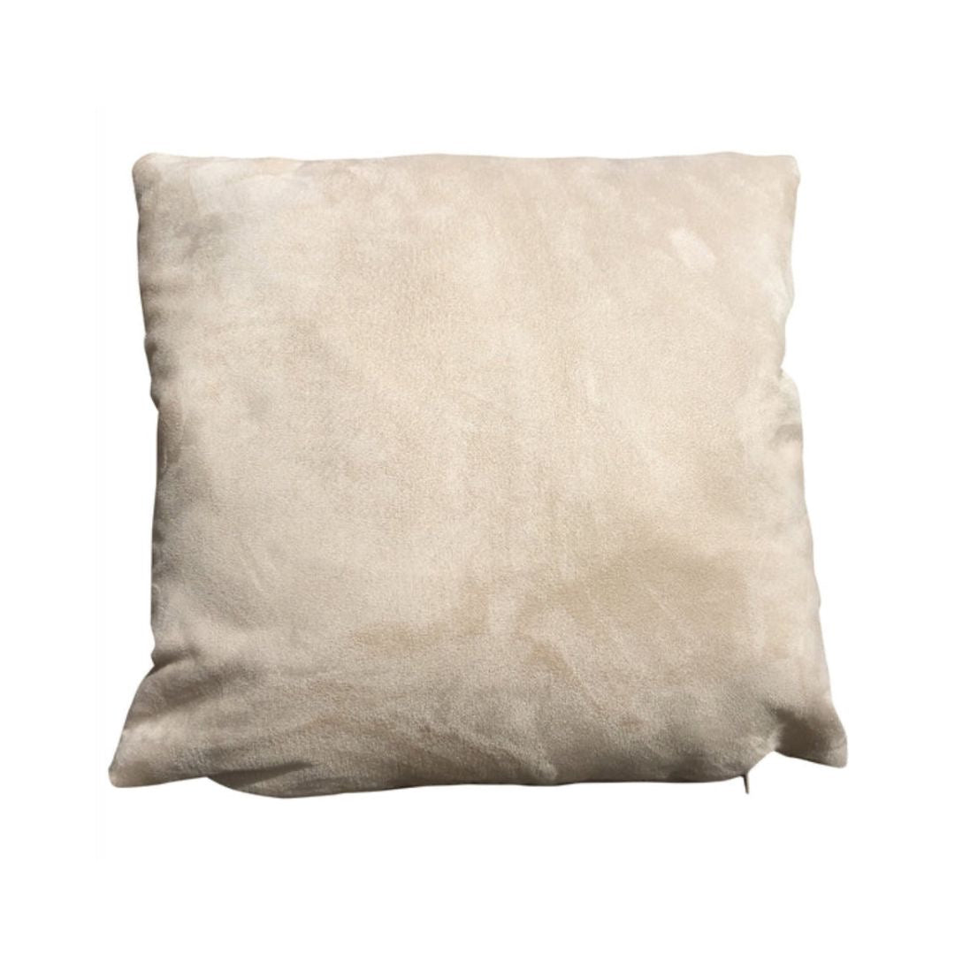 A Faux Suede Stag Cushion From Libra Fine Arts 