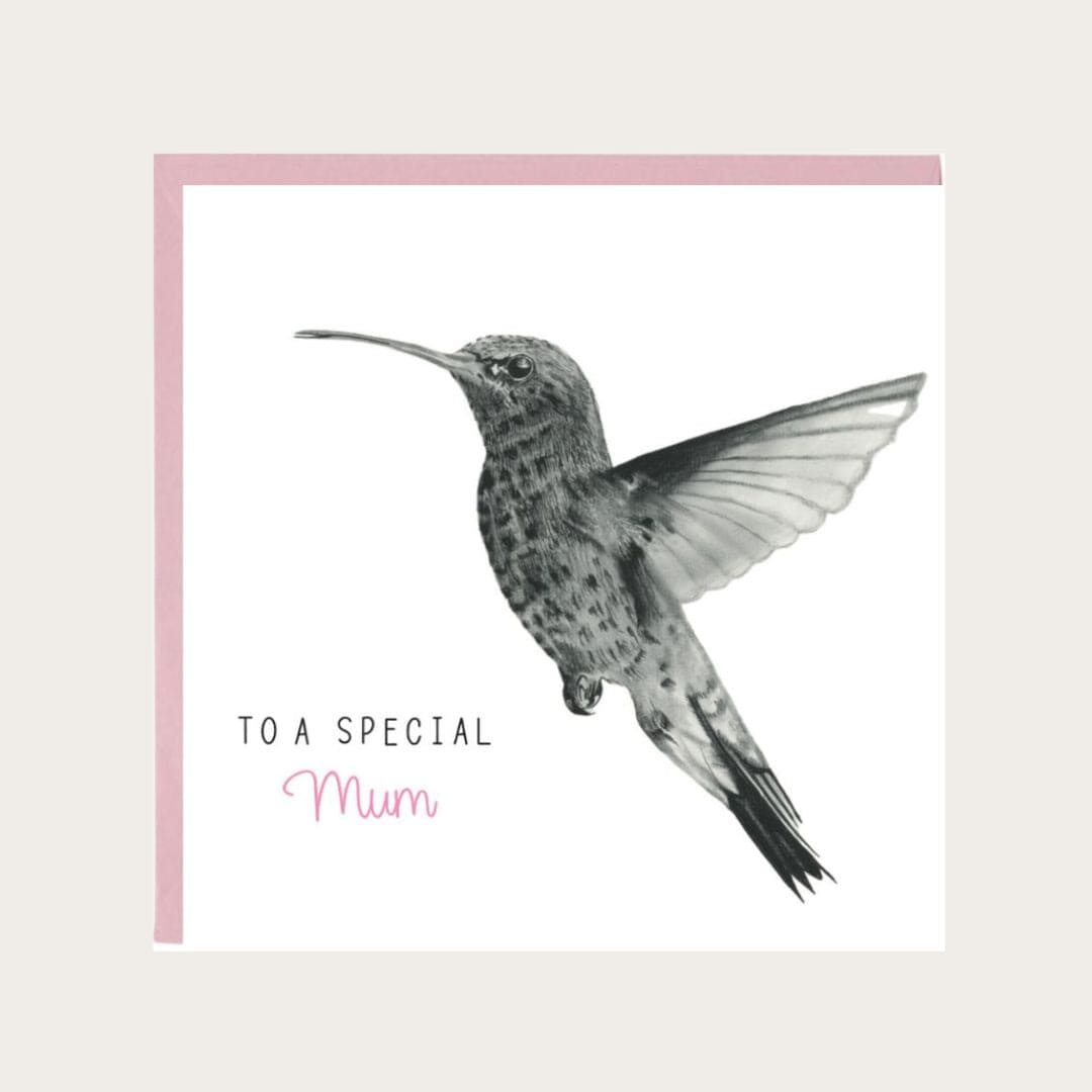 o a Special Mum' Card by Libra Fine Arts – A beautifully hand-drawn design, perfect for celebrating Mum on birthdays, Mother’s Day, or any special occasion