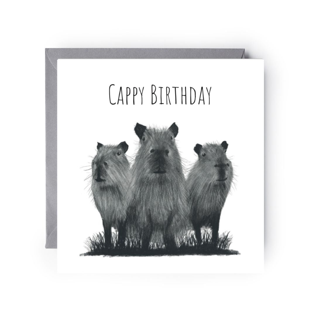 Cappy Birthday Card