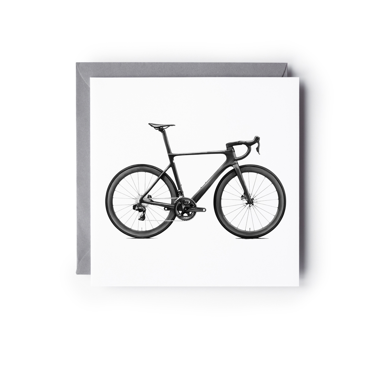 Racing Bike Greeting Card