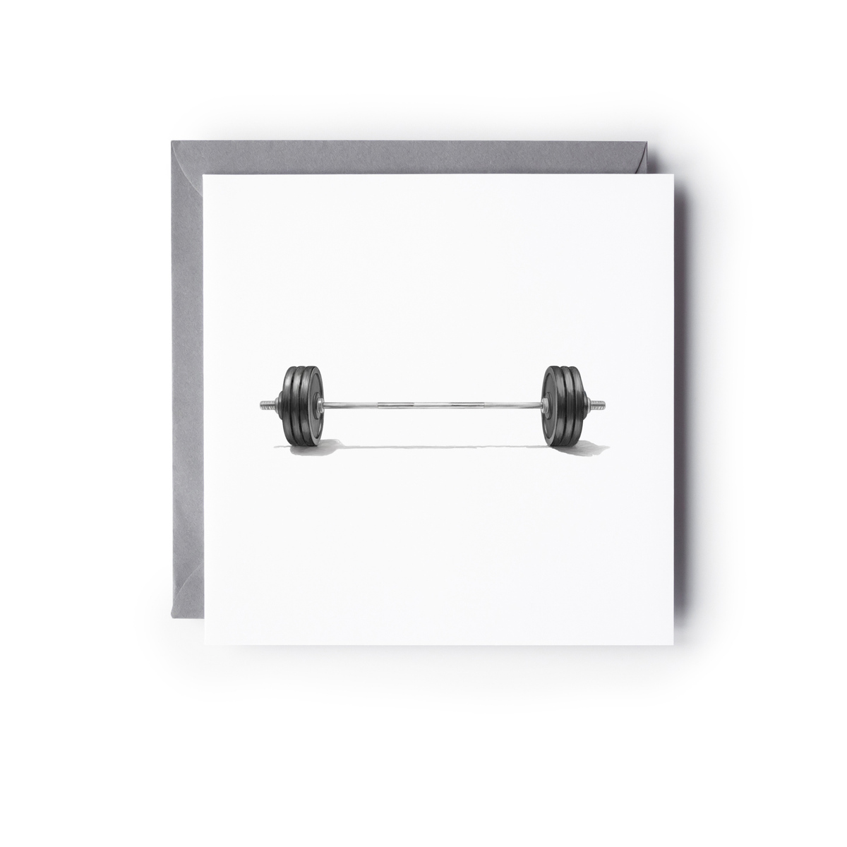 Weightlifting Gym Greeting Card