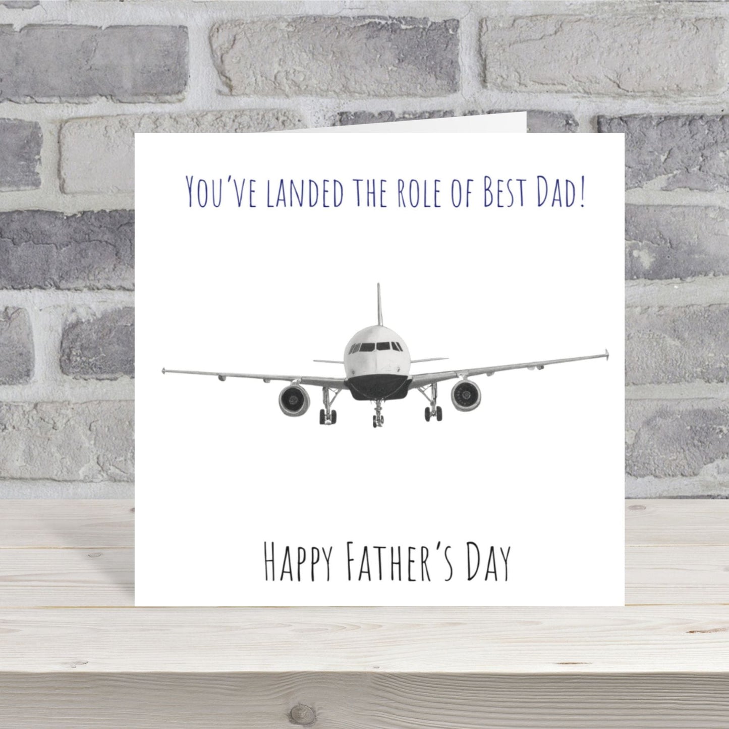 You’ve Landed the Best Dad A320 Father’s Day Card