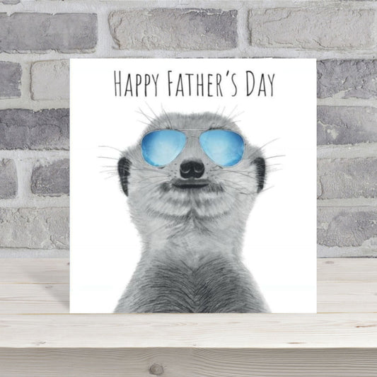 Happy Father’s Day Meerkat Card