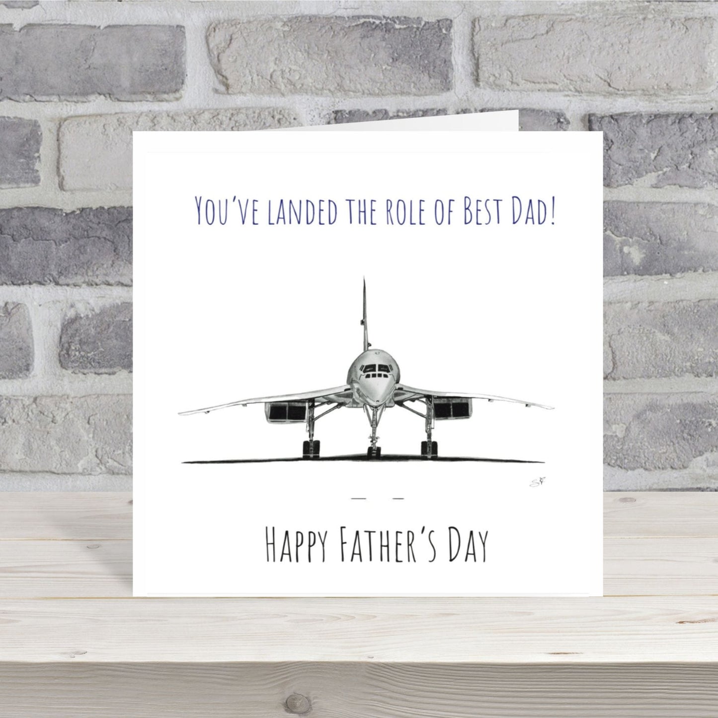 You’ve Landed the Best Job Father’s Day Concorde Card