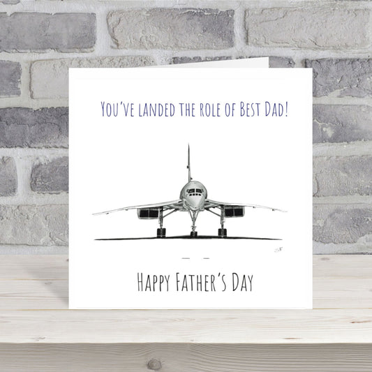 You’ve Landed the Best Job Father’s Day Concorde Card