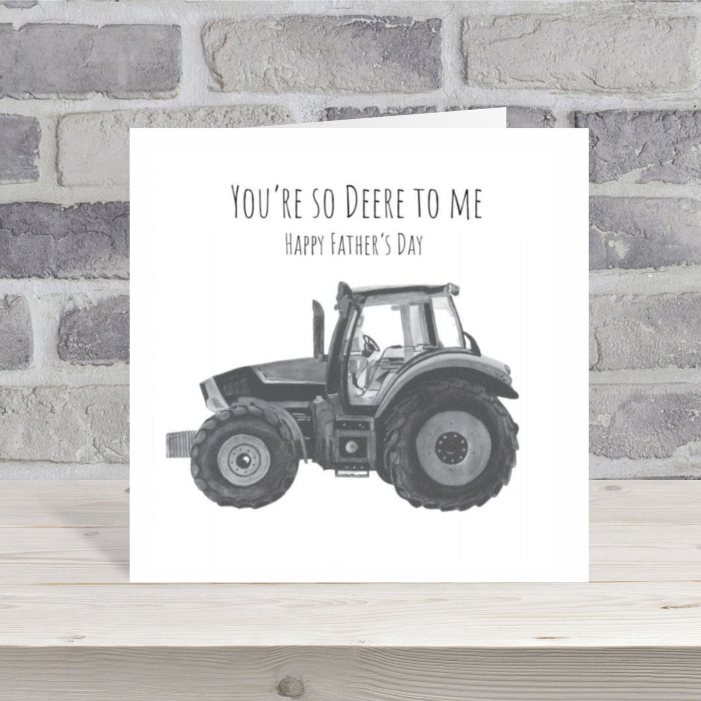 You’re So Deere Me Tractor Happy Father’s Day Card