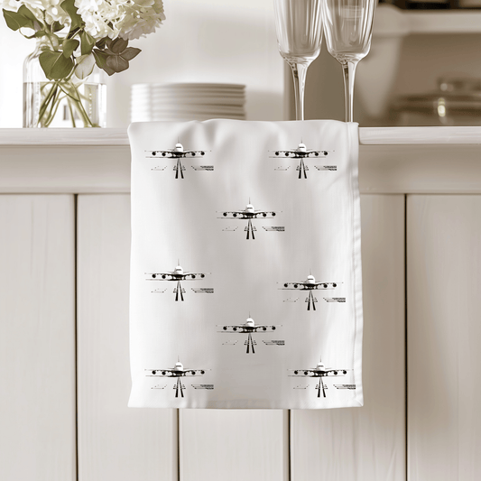 A380 Tea Towel