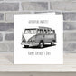 Happy Father’s Day Camping Van Card – Adventure Awaits