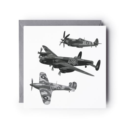 Battle of Britain Aviation Greeting Card