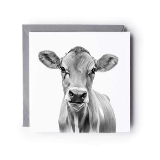 Jersey Cow Greeting Card