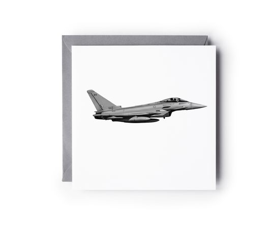 Single Typhoon Aircraft Greeting Card