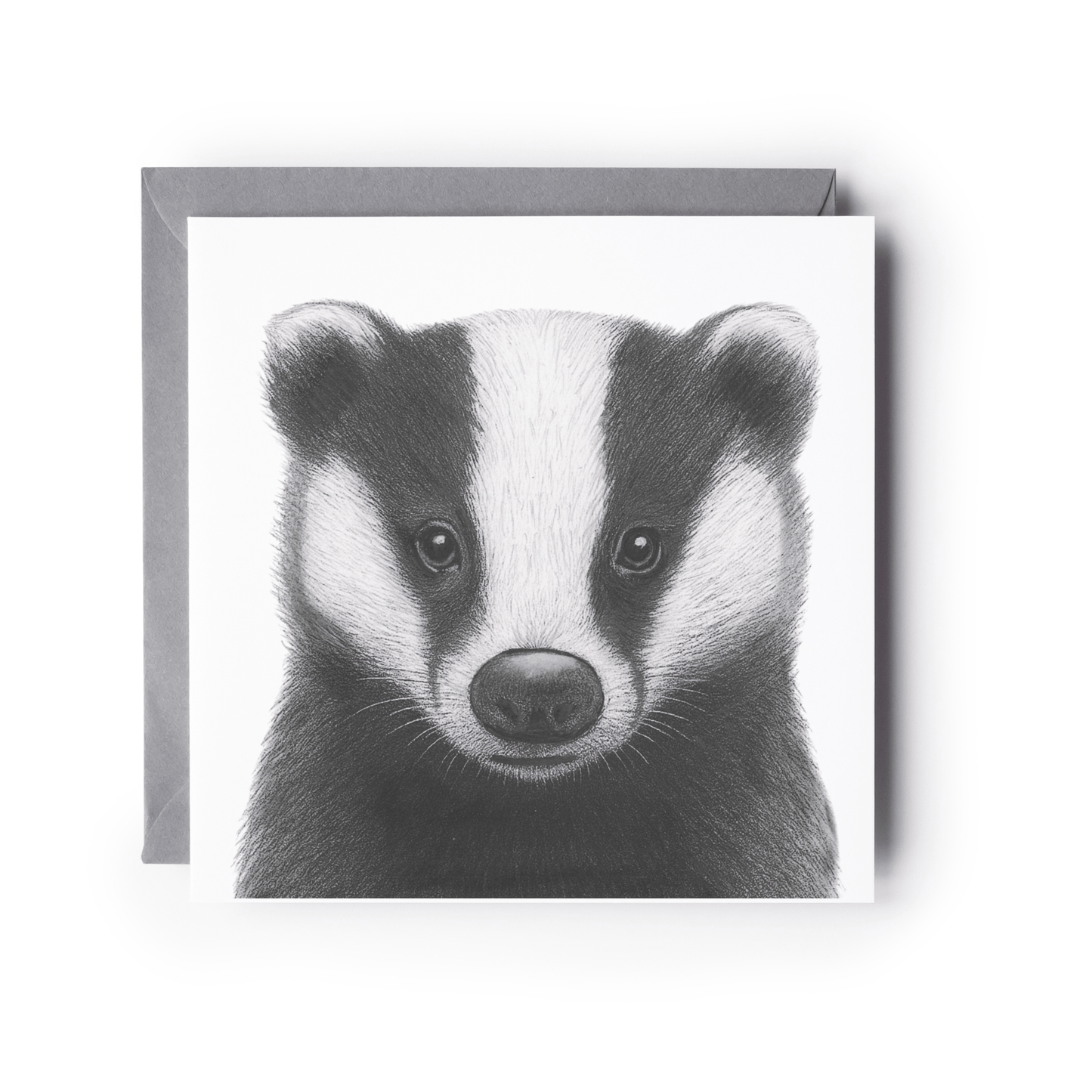 Stella the Badger Greeting Card