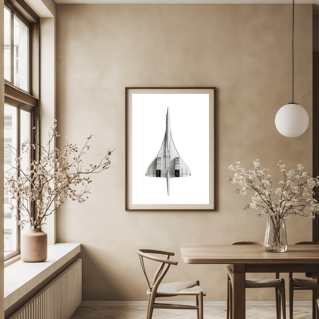 Up Above Concorde Print