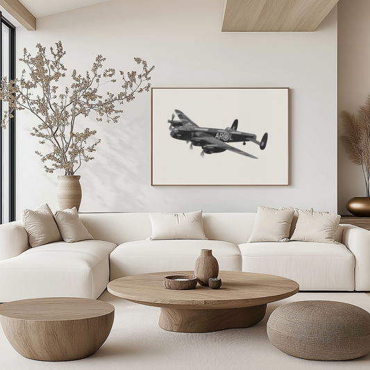 Avro Lancaster Aircraft Art Print