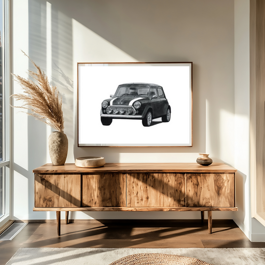 Mini Car Fine Art Print