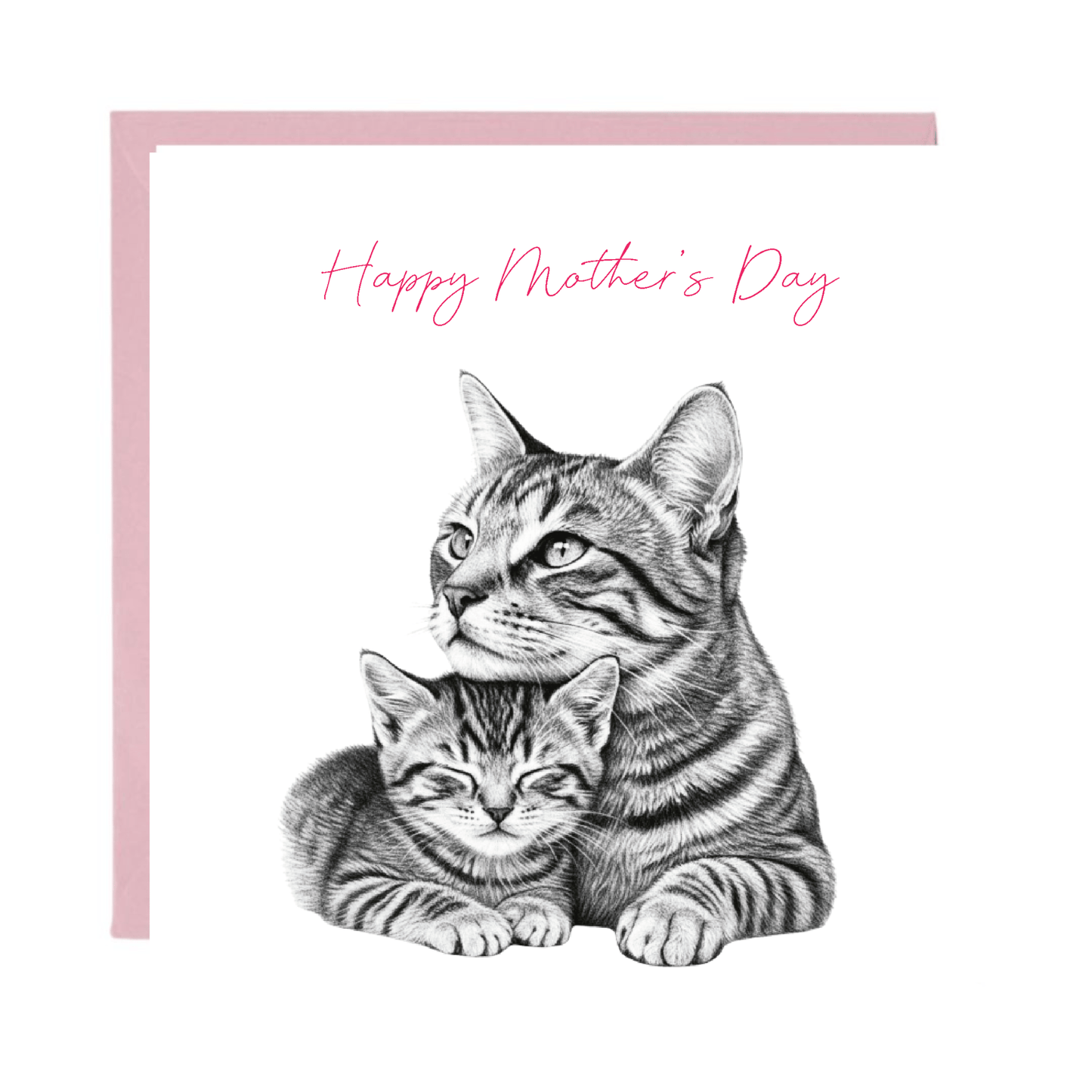 Cuddle Cats Mother's Day Card