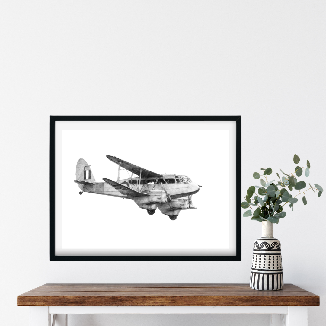 De Havviland Aircraft Art Print