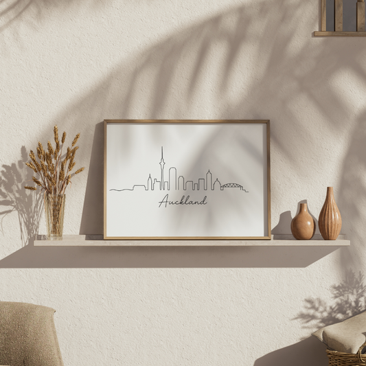 Auckland Skyline Print