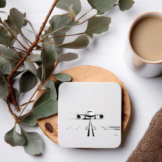 Boeing 787 Aircraft Drinks Coaster