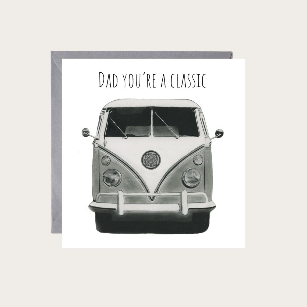 Dad You’re A Classic Camper Card