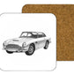Aston Martin Car Inspired Drinks Coaster – Sleek Hand Drawn Automotive Art