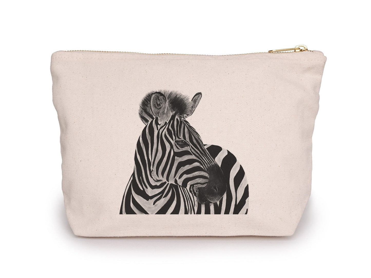 Zebra Pouch Bag From Libra Fine Arts