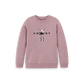 Mauve Printed Kids Jumper Front