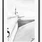 Airbus A380 wing and fuselage – Black frame with white mount