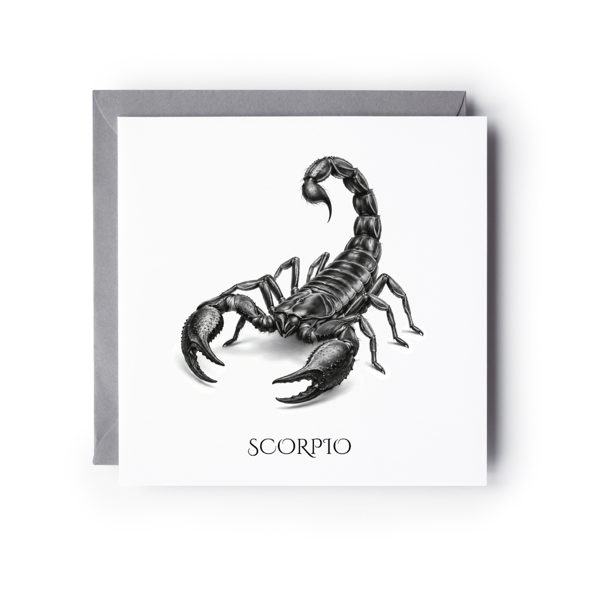 Scorpio Horoscope Greeting Card