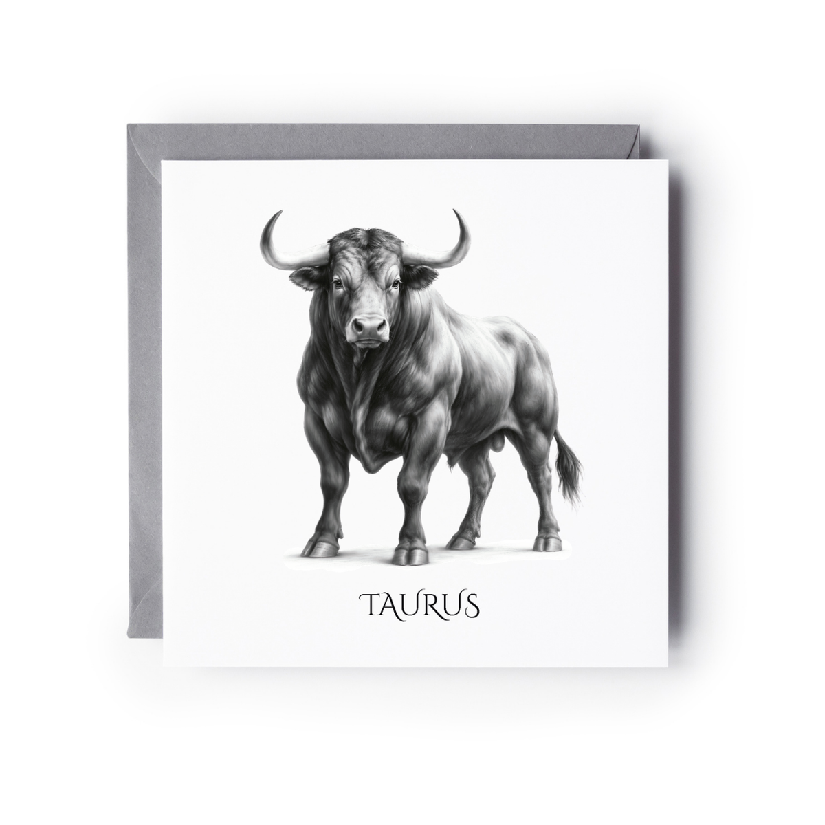 Taurus Horoscope Greeting Card