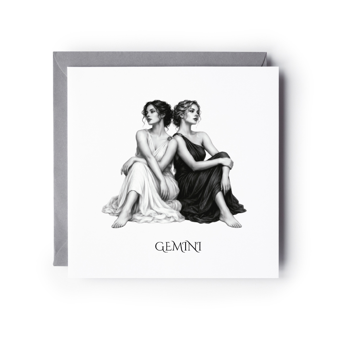 Gemini Horoscope Greeting Card
