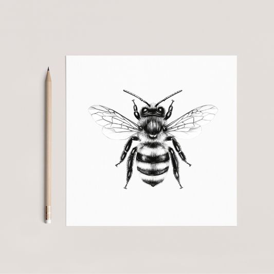 Honeybee Greeting Card