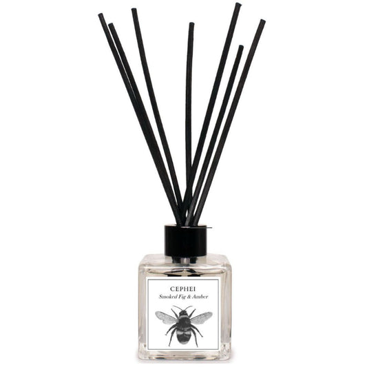 Cephei the Bee Luxury Smoked Fig and Amber Natural Reed Diffuser