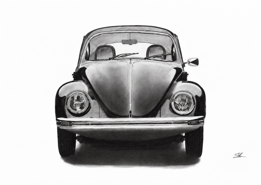 VW Beetle artwork only