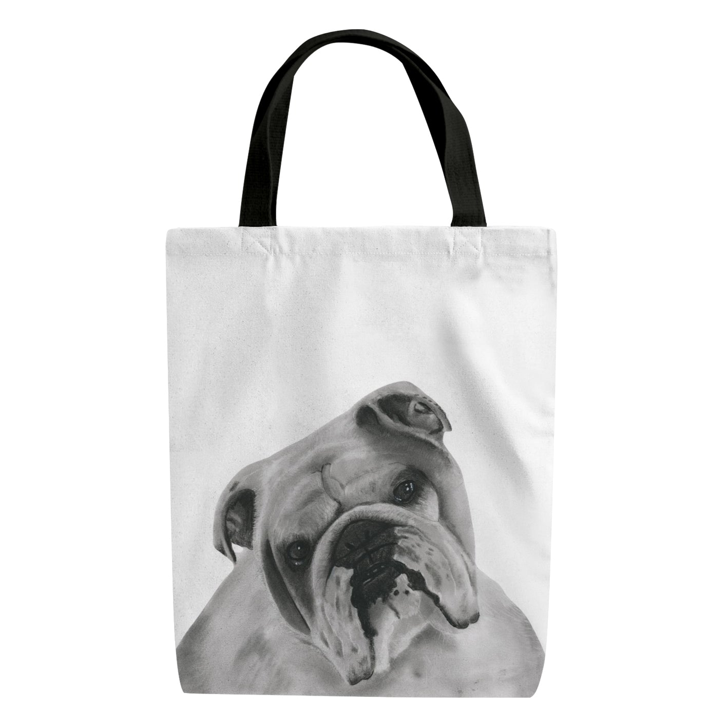 Bulldog Shopper Bag From Libra Fine Arts