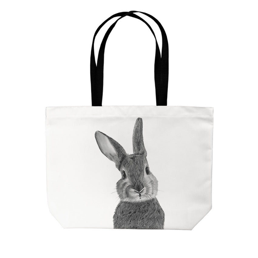Bunny Tote Bag From Libra Fine Arts